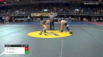 133 lbs Prelims - Michael Hazelton, Macomb Community College vs Ryan Zoucha, Wayne State College