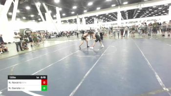 132 lbs Consi Of 16 #1 - Nakoa Navarro, 10th Planet Las Vegas vs Nicolas Gaxiola, DUB Wrestling