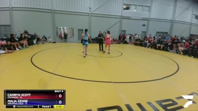 138 lbs Quarters & 1st Wb (16 Team) - Camryn Scott, Colorado vs Malia Kehne, Arkansas Gold