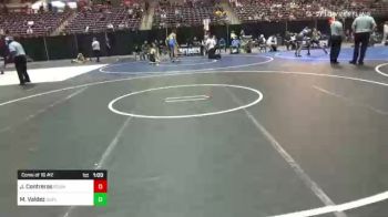 137 lbs Consi Of 16 #2 - Joseph Contreras, Pounders Wc vs Manuel Valdez, Suples WC