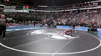 120-3A Quarterfinal - Benjamin Gomez, Wellington vs Teagun Samora, Montezuma-Cortez