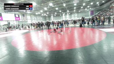 67 lbs Champ. Round 1 - Gabriel Gonzalez, Lake Stevens Wrestling Club vs Jaime Almaguer, Victory Wrestling-Central WA