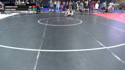 115 lbs Consi Of 8 #1 - Jameson Leon, Parsippany vs Jason Isbell, Wysox