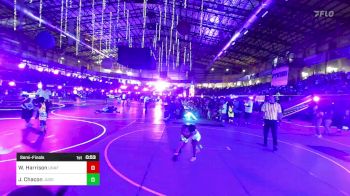 50 lbs Semifinal - Wyatt Harrison, Unaffiliated vs Jarren Chacon, Juggernaut WC