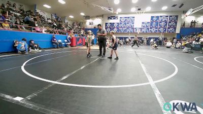 67 lbs Rr Rnd 2 - Lincoln Hartley, Husky Wrestling Club vs Grayson Schultz, Team Tulsa Wrestling Club