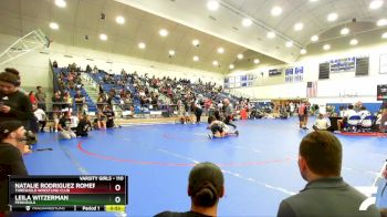 110 lbs Cons. Round 4 - Natalie Rodriguez Romero, Threshold Wrestling Club vs Leila Witzerman, Peninsula