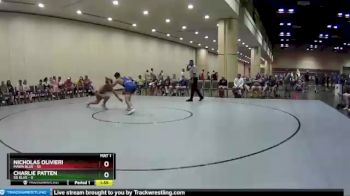 195 lbs Round 4 (8 Team) - Nicholas Olivieri, MAWA Blue vs Charlie Patten, SD Blue