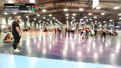 107 lbs Rr Rnd 3 - Alejandra Reyes, Team Nebraska vs Penny Edwards, Wrecking Crew Dream Crushers