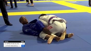 RAFAEL HIPÓLITO DE OLIVEIRA JUNI vs JOSÉ STEVE NDUAZULU NDILU 2024 World Jiu-Jitsu IBJJF Championship