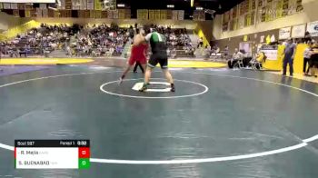 285 lbs Cons. Round 5 - Raul Mejia, Santa Ana vs SALVADOR BUENABAD, Pioneer (Whittier)