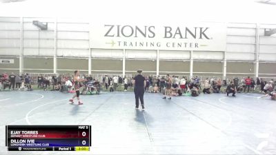 132 lbs Quarterfinal - Ejay Torres, Defiant Wrestling Club vs Dillon Ivie, Longhorn Wrestling Club