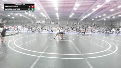 185 lbs Round Of 16 - Samantha Diehl, Charlies MF Angels vs Marissa Crofoot, Evil Empire