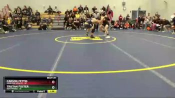 145 lbs Placement (16 Team) - Carson Fettig, Hamilton Heights vs Tristan Foster, New Prairie