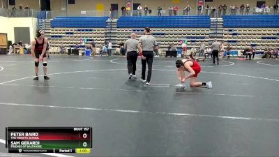 165 lbs Cons. Round 2 - Peter Baird, The Heights School vs Sam Gerardi, Friends Of Baltimore