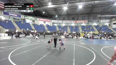 46 lbs Consolation - London Kaylor, Team Aggression vs Rosie Chavez, Duran Elite