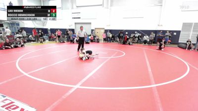 J-65 lbs 7th Place - Leo Riesen, IN vs Rocco Henrickson, NY