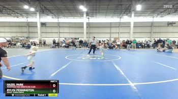 40 lbs Round 2 - Rylyn Pennington, Small Town Grims vs Hazel Park, Mountain Man Wrestling Club