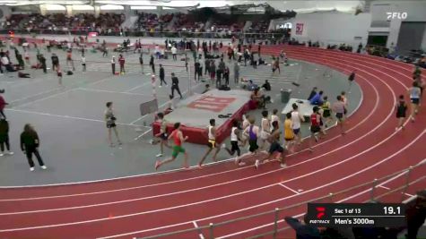 NCAA DII Record Set By Romain Legendre! Men's 3k, Prelims 1