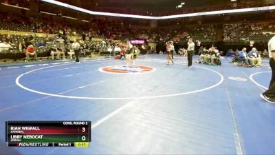 130 Class 1 lbs Cons. Round 2 - Libby Nebocat, Adrian vs Riah Wigfall, Hannibal