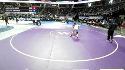 152 lbs Cons. Round 1 - Ana Cartagena, Windsor vs Celeste Minardi, Scarsdale
