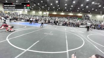 123 lbs Round Of 16 - Brycen Santos, No Team vs Tony Howland, Core Wrestling