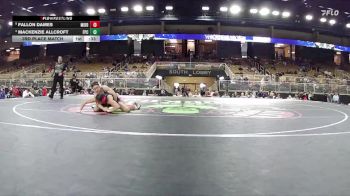 115 lbs 3rd Place Match - Mackenzie Allcroft, Ft Pierce Central vs Fallon Dames, Middleburg