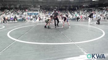 76 lbs Round Of 16 - Skyler Oliva, Victory Youth Wrestling vs Kyzer Sanders, Standfast