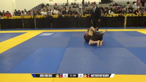 Matthew Roy Bilbrey vs Jose Kim Suh 2024 World IBJJF Jiu-Jitsu No-Gi Championship