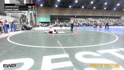 84 lbs Round Of 32 - Jonathan Sells, Salem Elite Mat Club vs Charles Young, Cats Wrestling Club