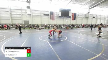 123 lbs Consolation - Matthew Fernandez, Parker Invictus WC vs Raymond Carbajal, Falcon Wrestling Club