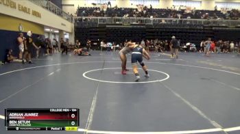 184 lbs Quarterfinal - Ben Setum, Cerritos College vs Adrian Juarez, Bakersfield