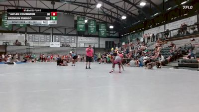 151-157 lbs Cons. Semi - Jaylen Covington, Unattached vs Brenden Turnbo, Unattached