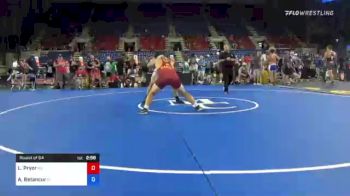 285 lbs Round Of 64 - Liam Pryor, Kansas vs Adolfo Betancur, Rhode Island