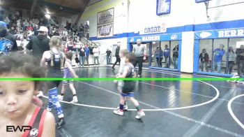 45 lbs Round Of 16 - Sekani Mckissick, Red Ryder Wrestling Club vs ZaKyan McKeefer, Checotah Matcats