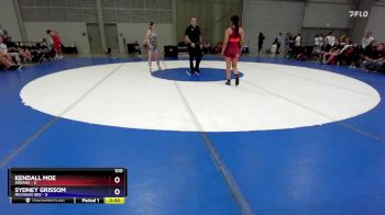 105 lbs Placement Matches (8 Team) - Gabriela Flores Bonilla, Indiana vs Anna Buurma, Michigan Red