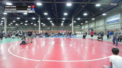 100 lbs Rr Rnd 7 - James Danko, South Hills Wrestling Academy - BK8 vs Kole Wasser, Mat Assassins - BK8