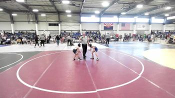 65 lbs Consi Of 8 #1 - Easton Carbonneau, Painted Desert WC vs Nico Isla, Hyperbolic WC