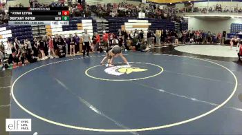 130 lbs. Champ. Round 3 - Kyah Leyba, Broken Arrow vs Destany Oster, Waynesville