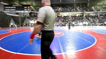 150-5A Semifinal - Jaxen Turley, Sequoyah vs Lucian Brock, Decatur
