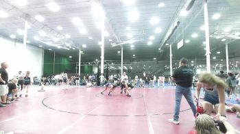 100 lbs Rr Rnd 6 - Mikayla Dunn, Kraken Black - Girls vs Isabella Kline, Lady Assassins