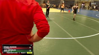 125 lbs Quarterfinals (8 Team) - Connor Malone, Alexandria vs Easton Martin, Centennial