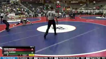 6A 138 lbs Semifinal - Lane Parrish, Har-Ber vs Noah Russell, Fayetteville High