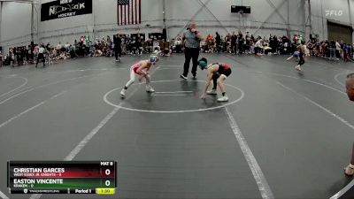 56 lbs Round 1 (4 Team) - Christian Garces, West Essex Jr. Knights vs Easton Vincente, Kraken