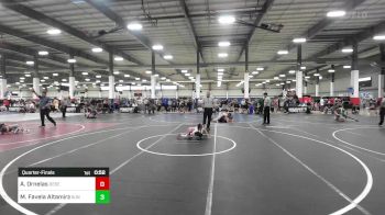 43 lbs Quarterfinal - Andres Judah Ornelas, Desert Dogs WC vs Molly Favela Altamirano, Sunnyside WC