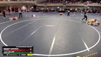 114 Championship Bracket Quarterfinal - Liam Collins, Prior Lake vs Beckett Edstrom, Hastings