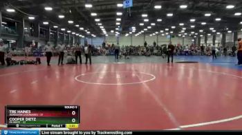 130 lbs Round 5 (6 Team) - Cooper Dietz, PA White vs Tre Haines, Agression Legionaries