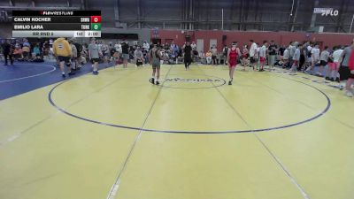 96 lbs Rr Rnd 5 - Calvin Kocher, South Hills Wrestling Academy - MSE vs Emilio Lara, Turks Head - MSE