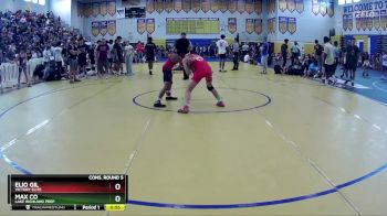 106 lbs Cons. Round 5 - Elio Gil, Victory Elite vs Max Co, Lake Highland Prep