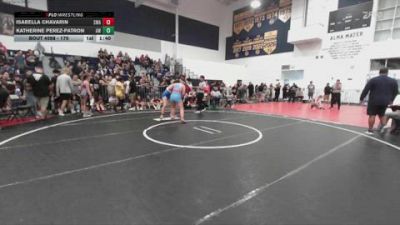 170 lbs Quarterfinal - Isabella Chavarin, Smash vs Katherine Perez-Patron, Ayala Wrestling