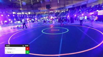 102 lbs Consi Of 16 #2 - Nickolas Zelaya, Chaos Wrestling vs Loren Daher, No Team